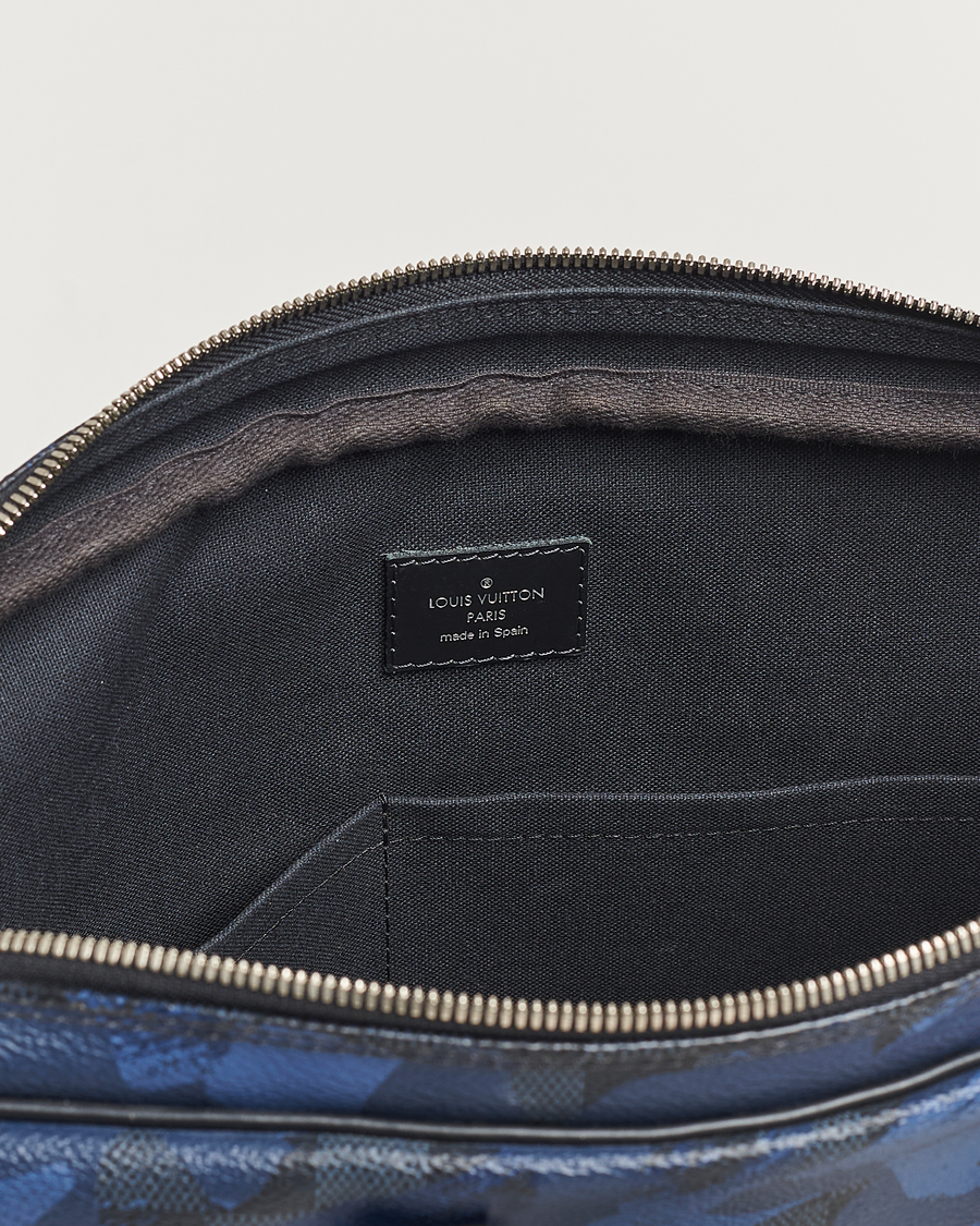 Herre | Pre-Owned & Vintage Bags | Louis Vuitton Pre-Owned | Porte-Documents Voyage Briefcase Navy Blue