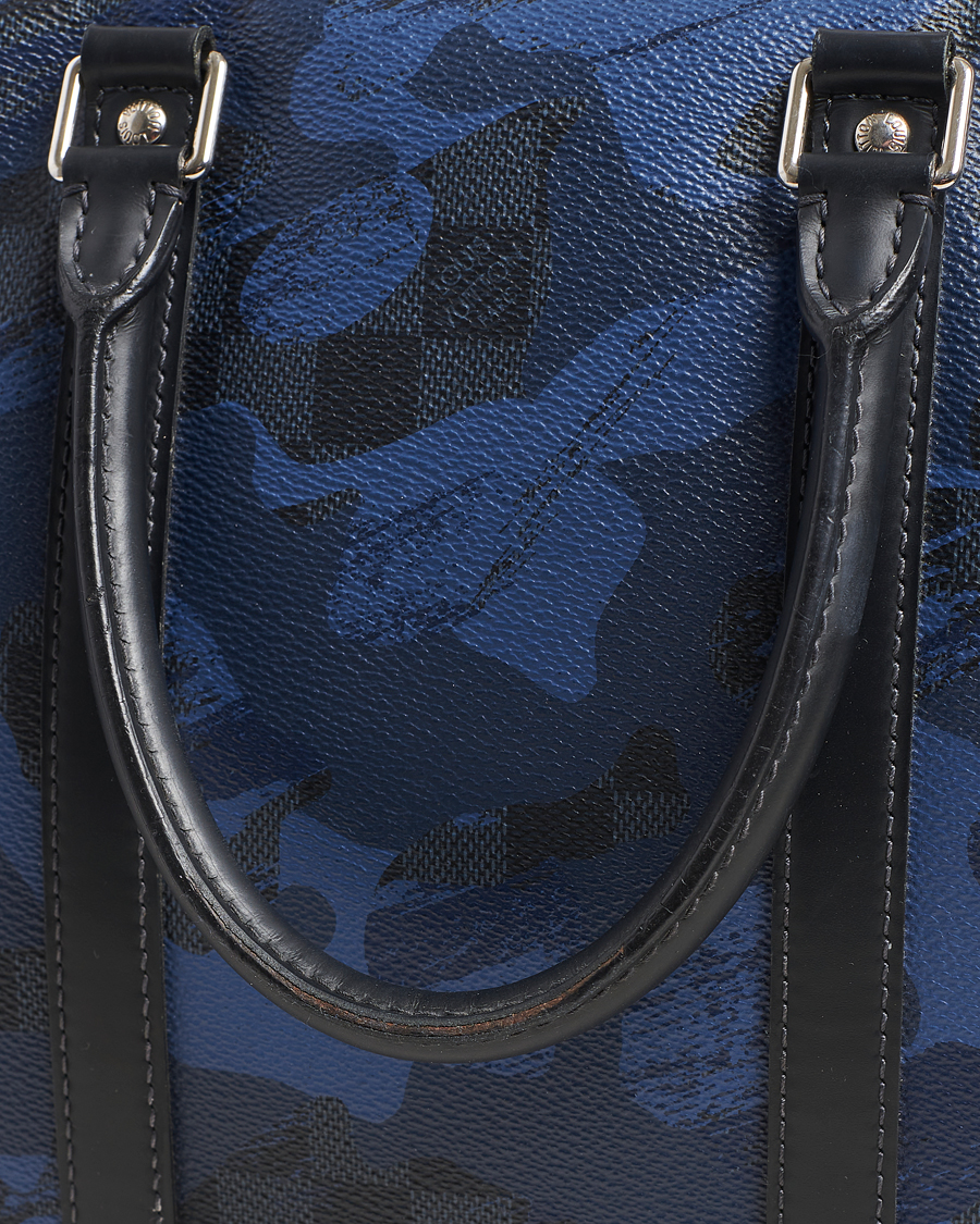 Herre | Pre-Owned & Vintage Bags | Louis Vuitton Pre-Owned | Porte-Documents Voyage Briefcase Navy Blue