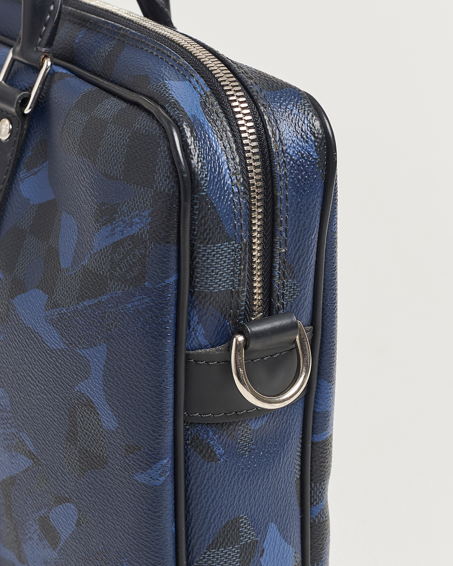 Herre | Pre-Owned & Vintage Bags | Louis Vuitton Pre-Owned | Porte-Documents Voyage Briefcase Navy Blue