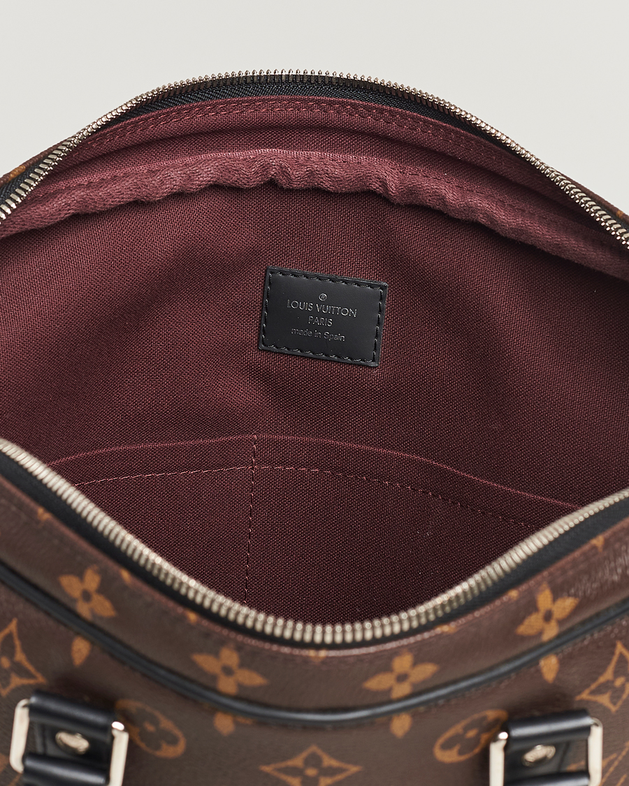 Herre | Louis Vuitton Pre-Owned Porte-Documents Voyage Briefcase Monogram | Louis Vuitton Pre-Owned | Porte-Documents Voyage Briefcase Monogram