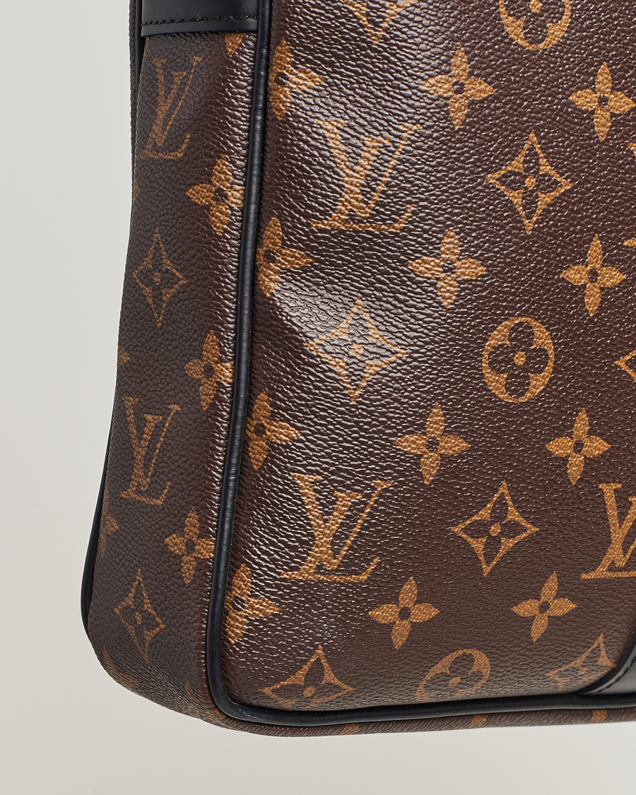 Herre | Louis Vuitton Pre-Owned Porte-Documents Voyage Briefcase Monogram | Louis Vuitton Pre-Owned | Porte-Documents Voyage Briefcase Monogram