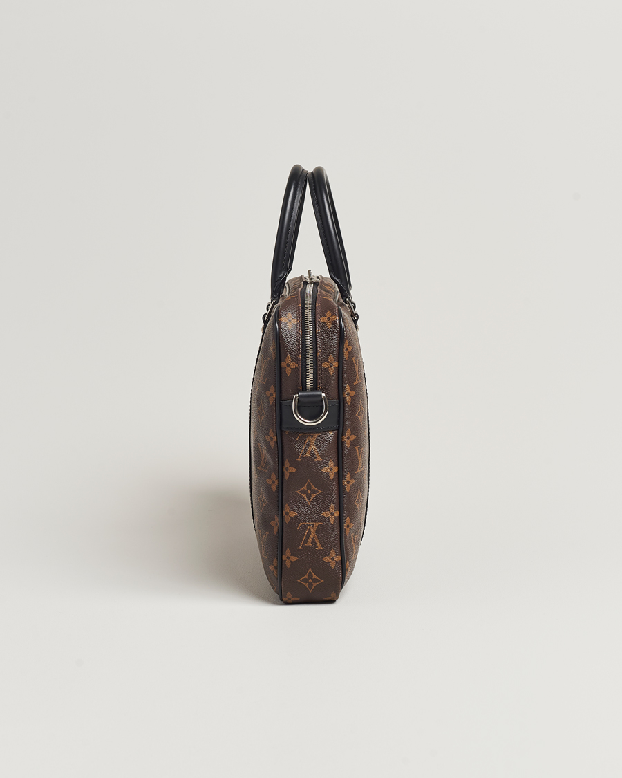 Herre | Louis Vuitton Pre-Owned Porte-Documents Voyage Briefcase Monogram | Louis Vuitton Pre-Owned | Porte-Documents Voyage Briefcase Monogram
