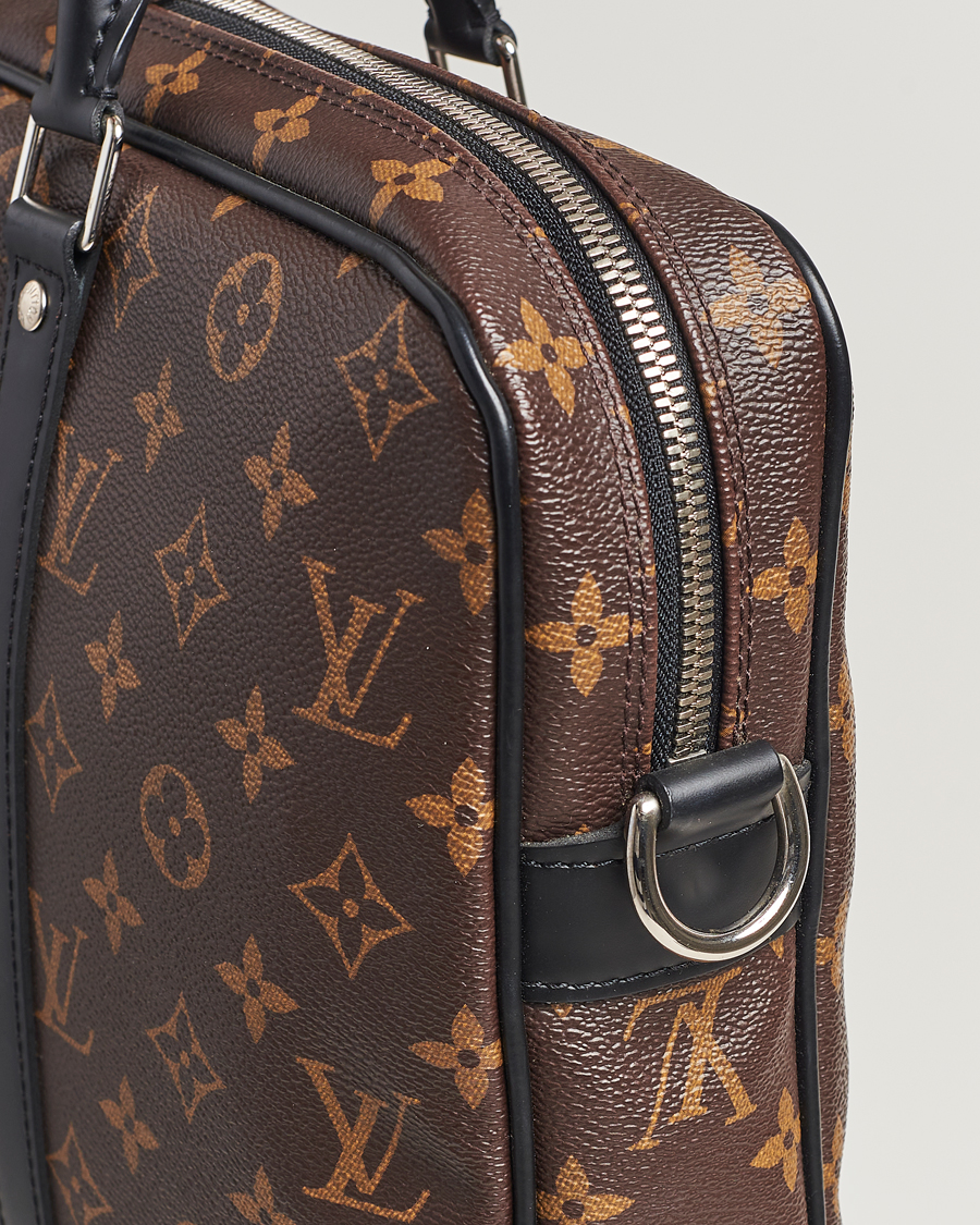 Herre | Louis Vuitton Pre-Owned Porte-Documents Voyage Briefcase Monogram | Louis Vuitton Pre-Owned | Porte-Documents Voyage Briefcase Monogram