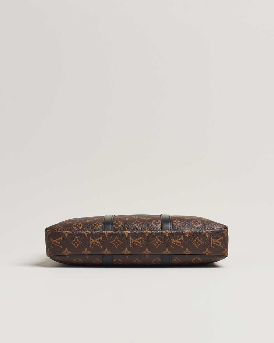 Herre | Louis Vuitton Pre-Owned Porte-Documents Voyage Briefcase Monogram | Louis Vuitton Pre-Owned | Porte-Documents Voyage Briefcase Monogram