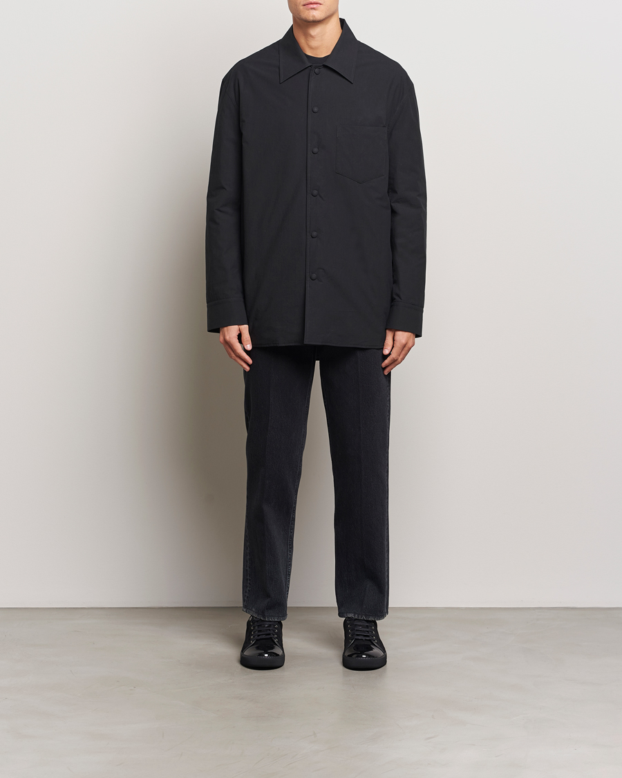 Herre | Skjorter | Lanvin | Padded Overshirt Black
