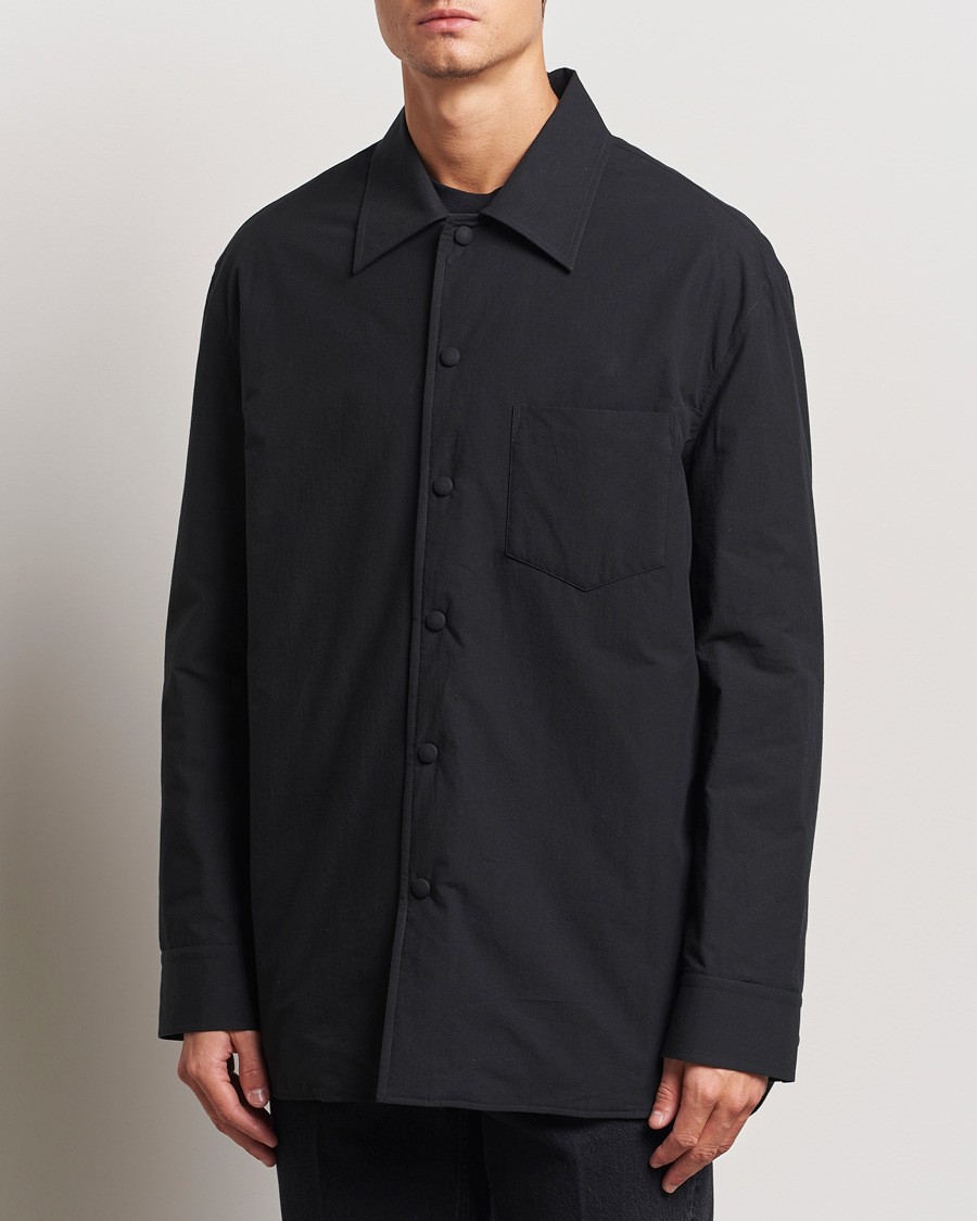 Herre | Skjorter | Lanvin | Padded Overshirt Black