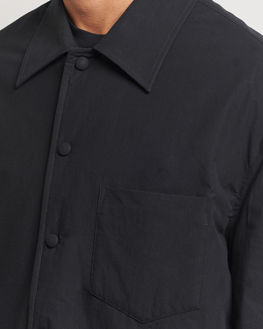 Herre | Skjorter | Lanvin | Padded Overshirt Black