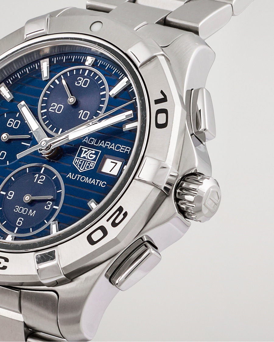 Herre | Tag Heuer Pre-Owned Aquaracer 300M Chrono Silver | Tag Heuer Pre-Owned | Aquaracer 300M Chrono Silver
