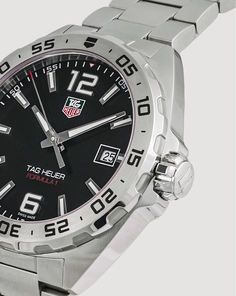 Herre | Tag Heuer Pre-Owned Formula 1 Quartz WAZ1112 Silver | Tag Heuer Pre-Owned | Formula 1 Quartz WAZ1112 Silver