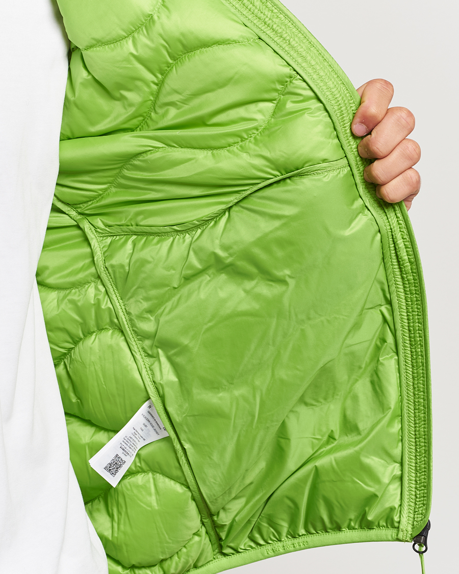 Herre | Jakker | Peak Performance | Helium Down Hooded Jacket Stand Out Green