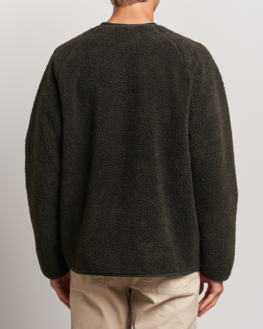 Herre | Trøjer | Peak Performance | Heavy Pile Oversized Cardigan Olive Extreme