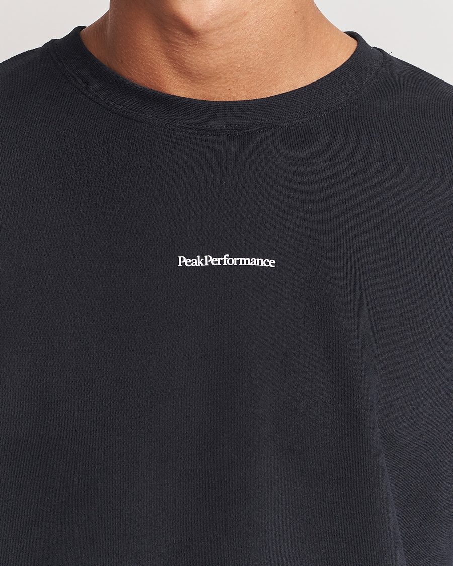 Herre | Trøjer | Peak Performance | Original Terry Crew Sweatshirt Black