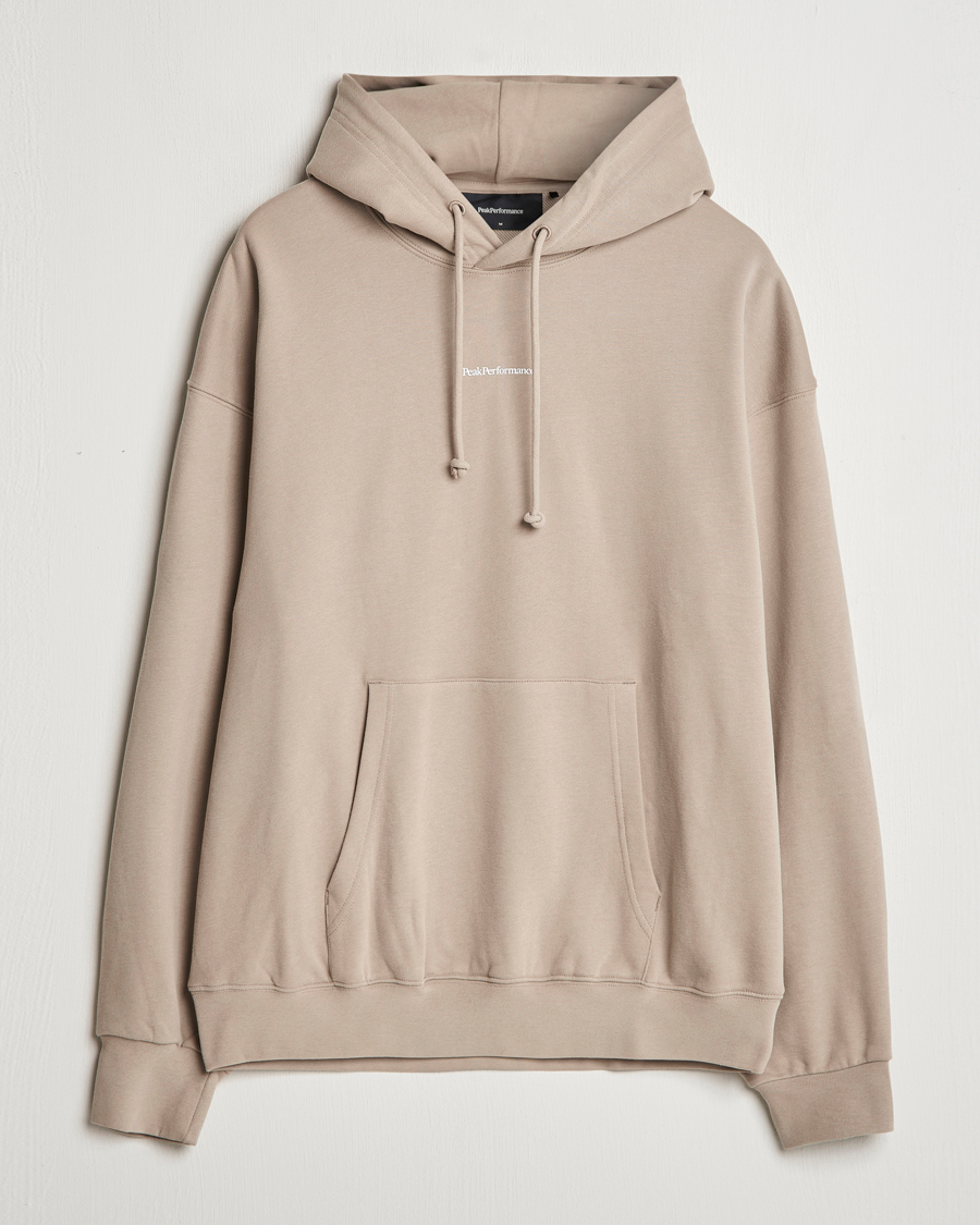 Herre | Trøjer | Peak Performance | Original Terry Hoodie Avid Beige