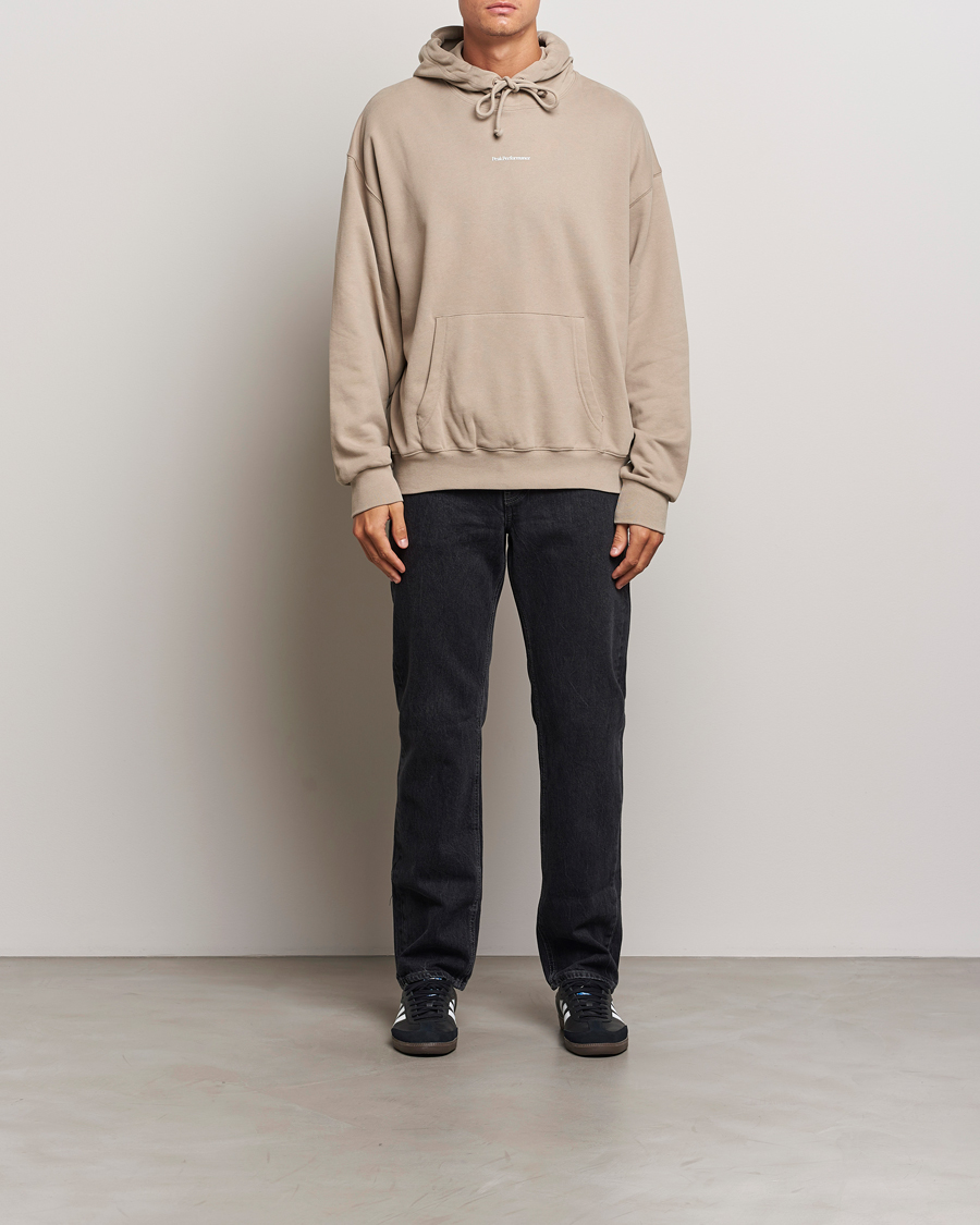 Herre | Trøjer | Peak Performance | Original Terry Hoodie Avid Beige