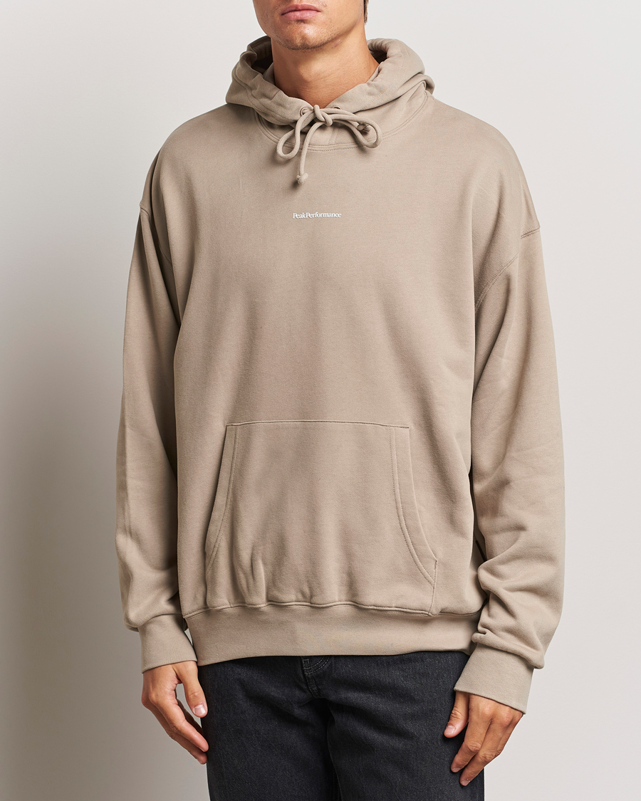 Herre | Trøjer | Peak Performance | Original Terry Hoodie Avid Beige