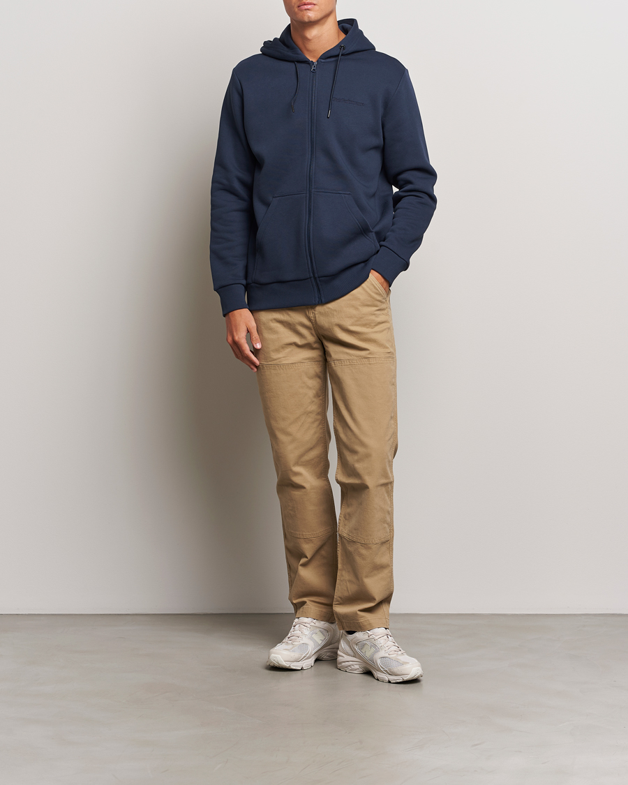 Herre | Trøjer | Peak Performance | Original Full Zip Hoodie Blue Shadow