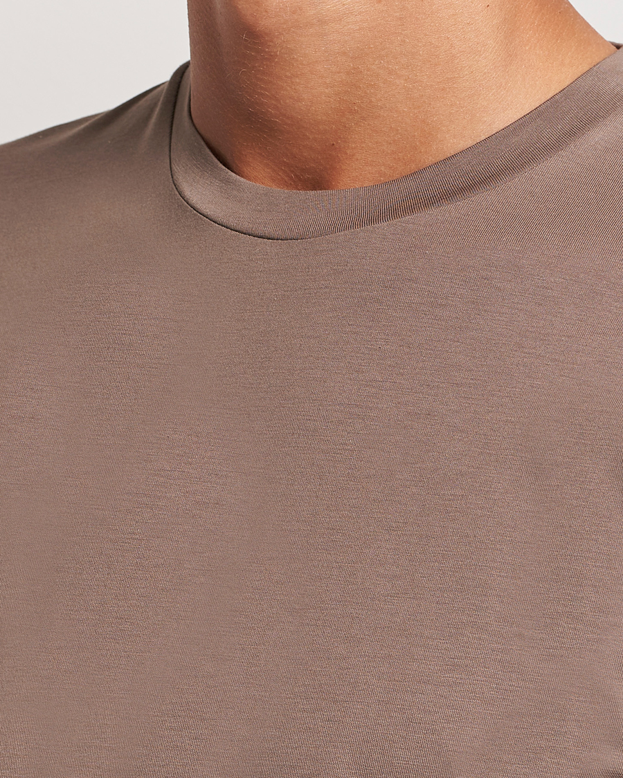 Herre | T-Shirts | Sunspel | Riviera Midweight T-Shirt Cedar