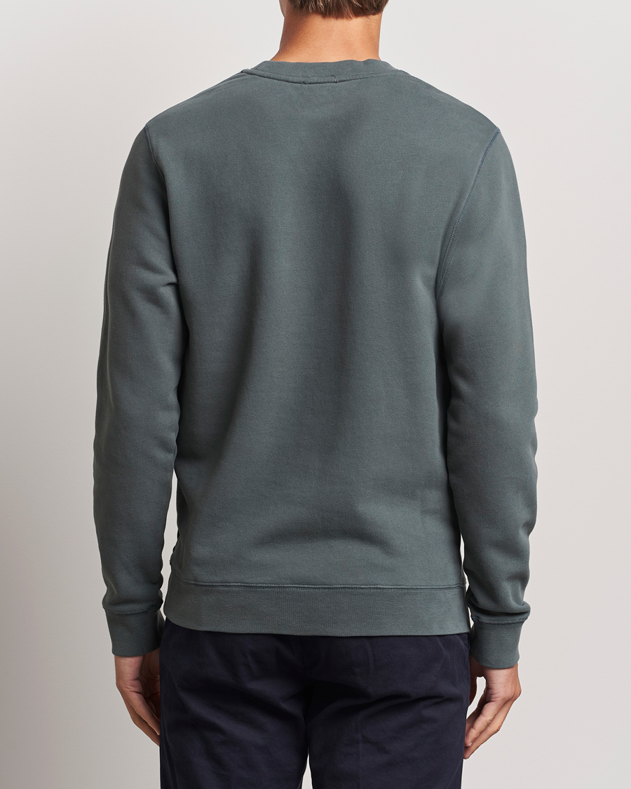 Herre | Trøjer | Sunspel | Loopback Sweatshirt Drill Green