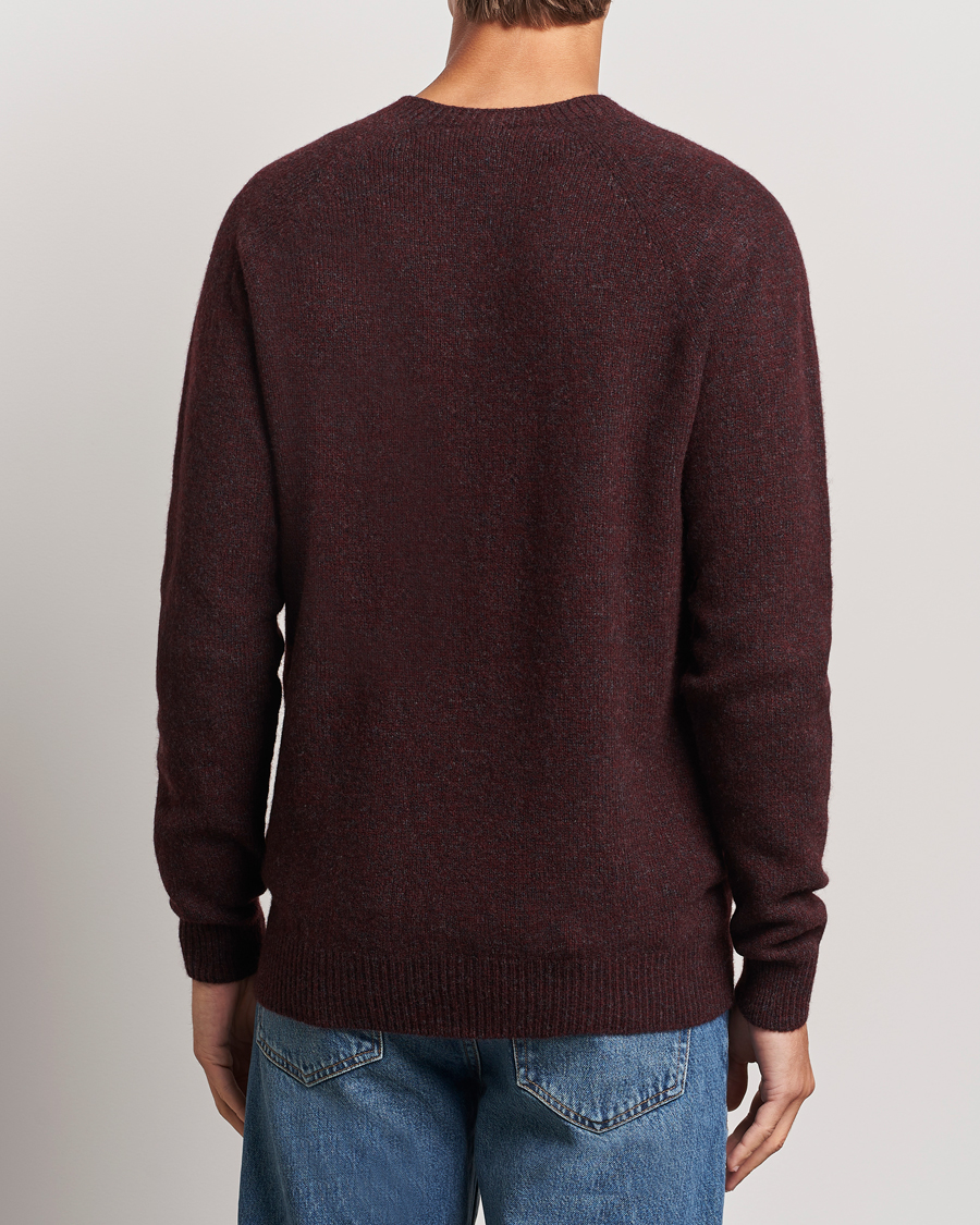 Herre | Trøjer | Sunspel | Lambswool Crewneck Port Twist
