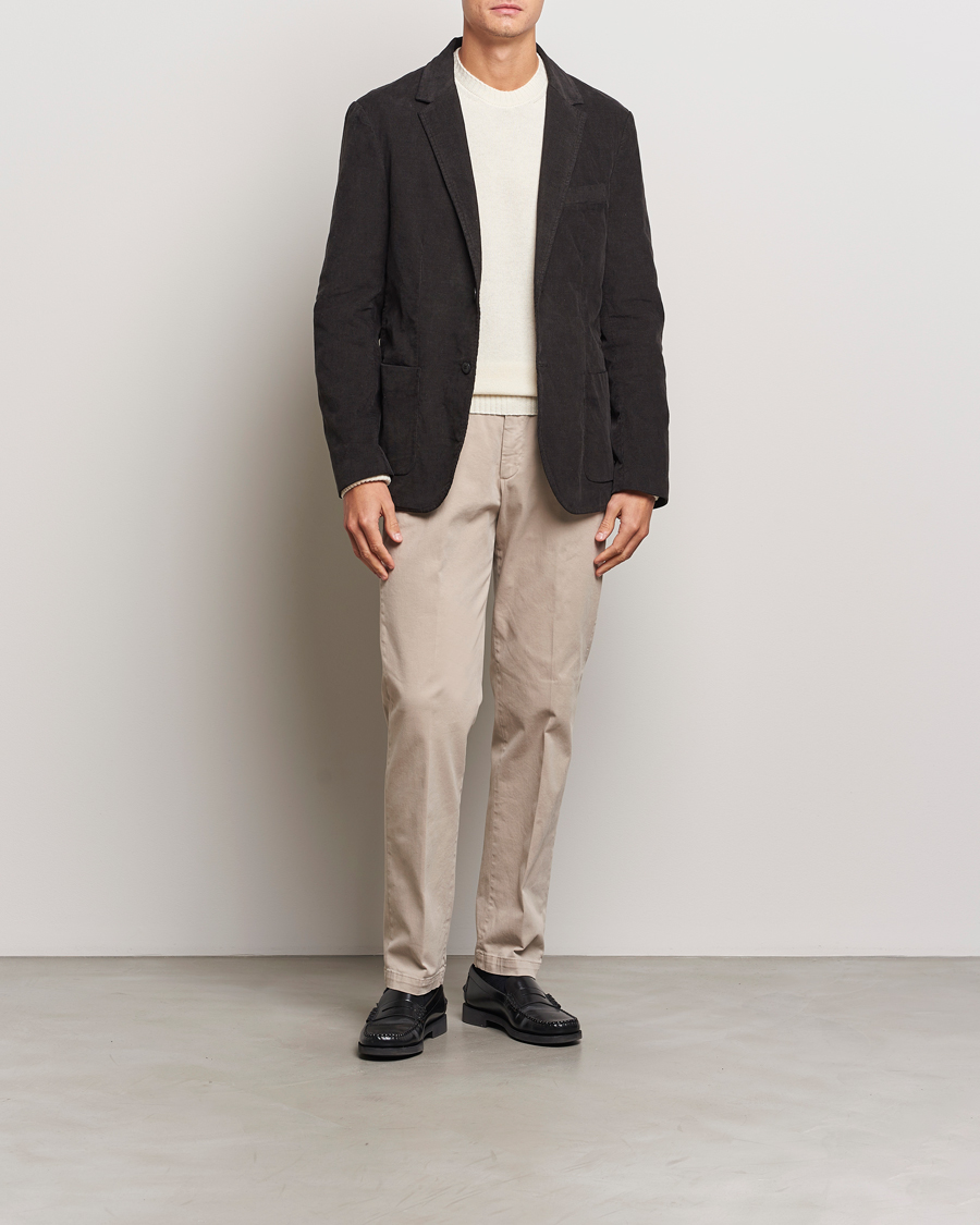 Herre | Blazere & jakker | Sunspel | Relaxed Corduroy Blazer Coffee