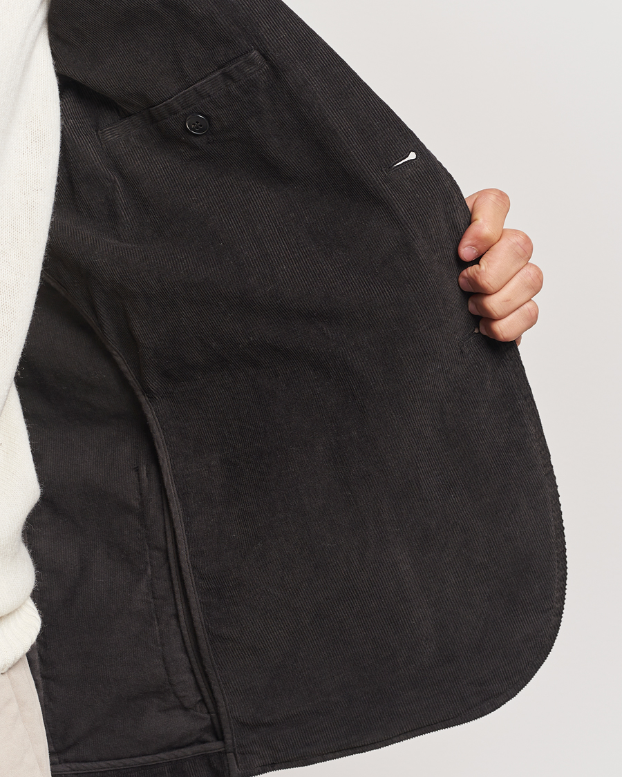 Herre | Blazere & jakker | Sunspel | Relaxed Corduroy Blazer Coffee