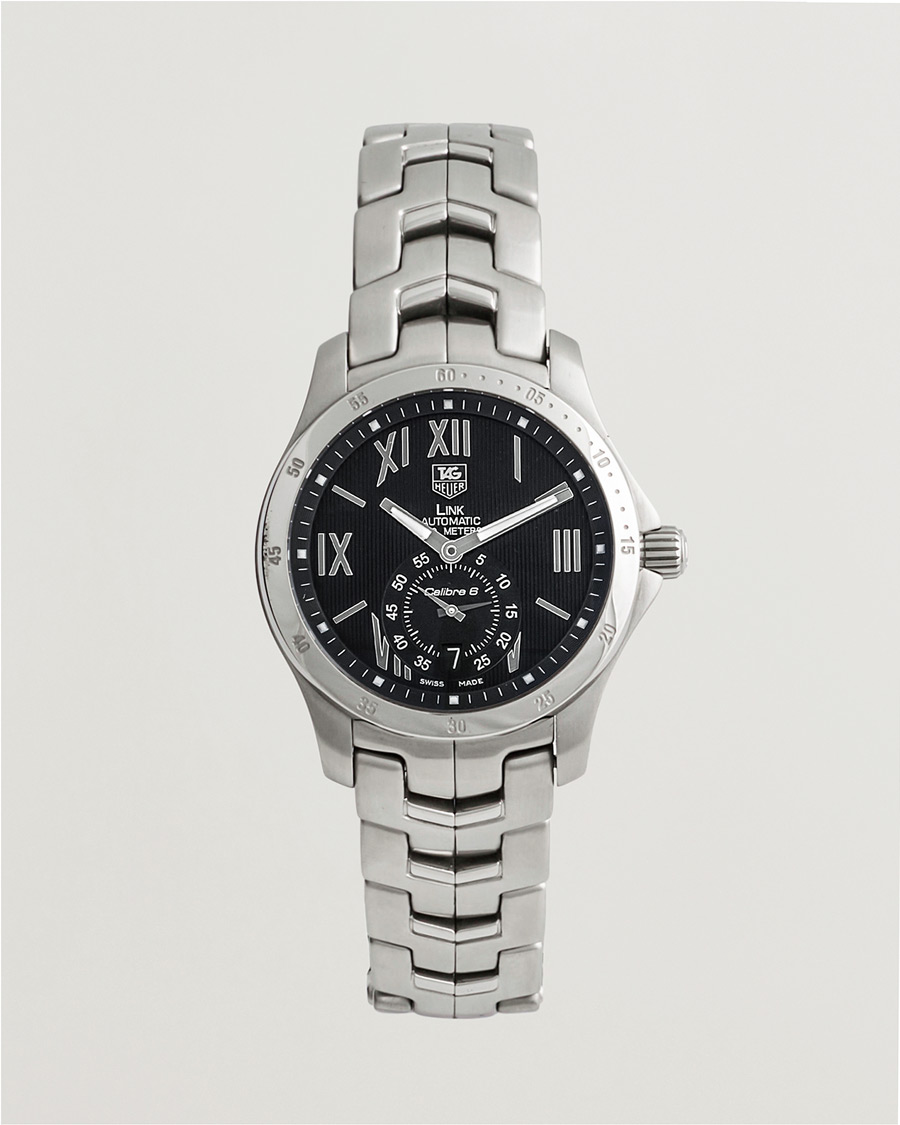 Herre | Tag Heuer Pre-Owned Link wjf211n Silver | Tag Heuer Pre-Owned | Link wjf211n Silver