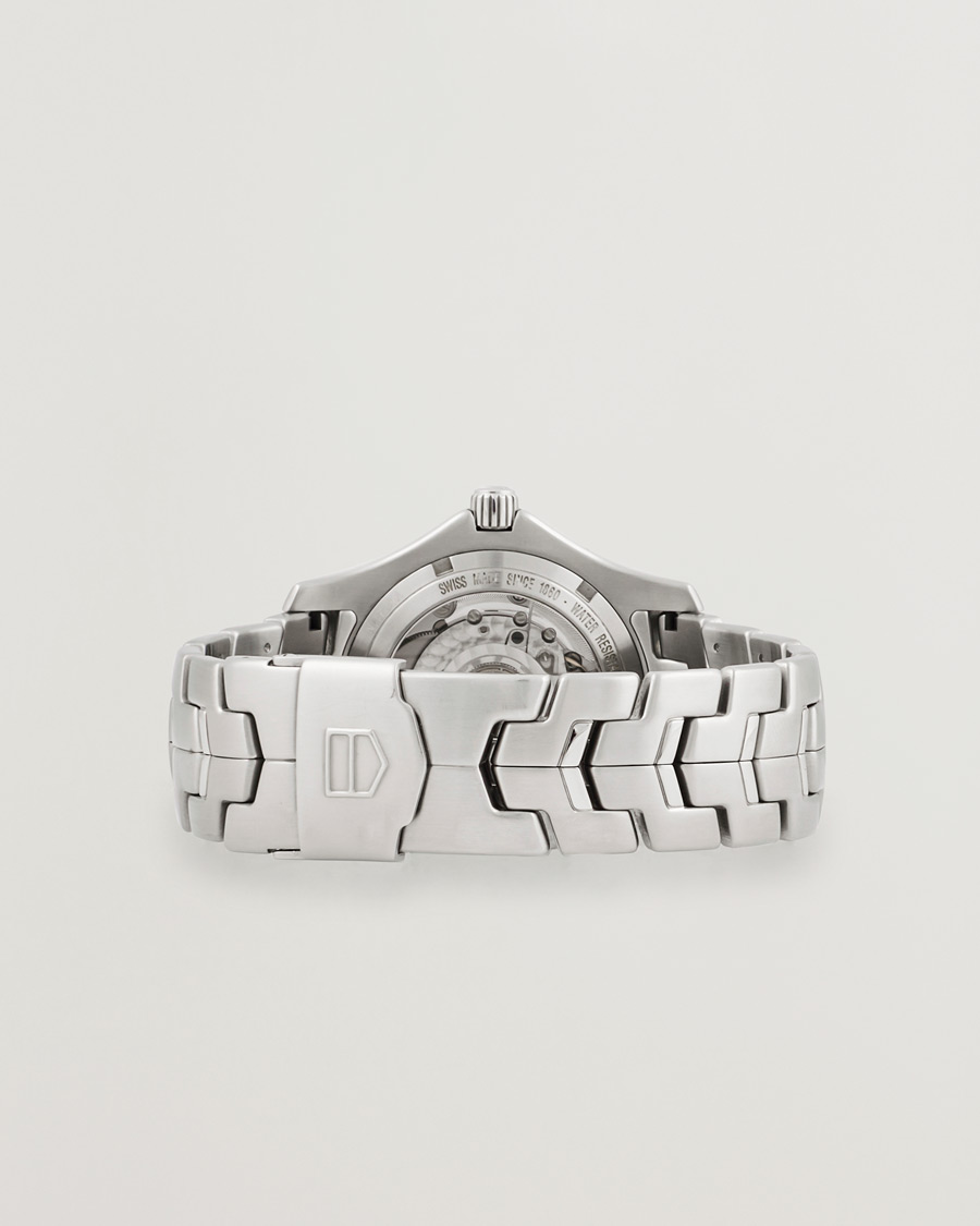 Herre | Tag Heuer Pre-Owned Link wjf211n Silver | Tag Heuer Pre-Owned | Link wjf211n Silver