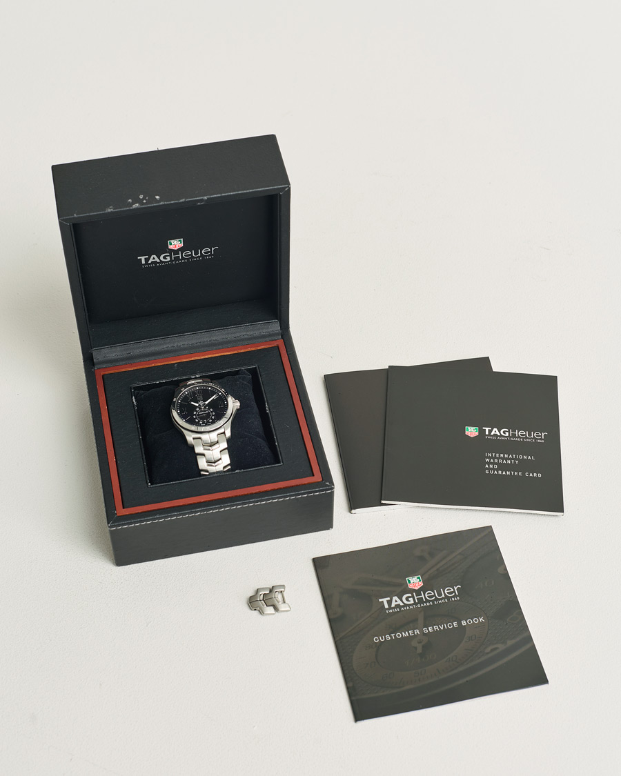 Herre | Tag Heuer Pre-Owned Link wjf211n Silver | Tag Heuer Pre-Owned | Link wjf211n Silver