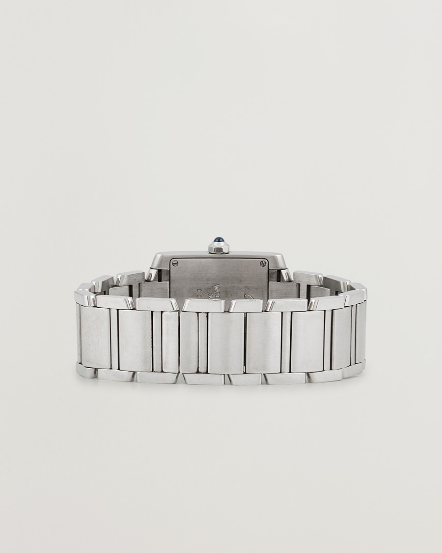 Herre | Cartier Pre-Owned Tank Française 2301 Silver | Cartier Pre-Owned | Tank Française 2301 Silver