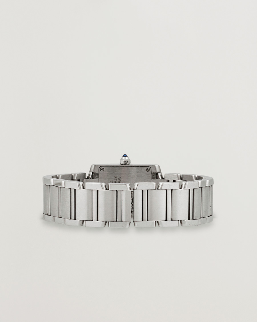 Herre | Cartier Pre-Owned Tank Française 2384 Silver | Cartier Pre-Owned | Tank Française 2384 Silver