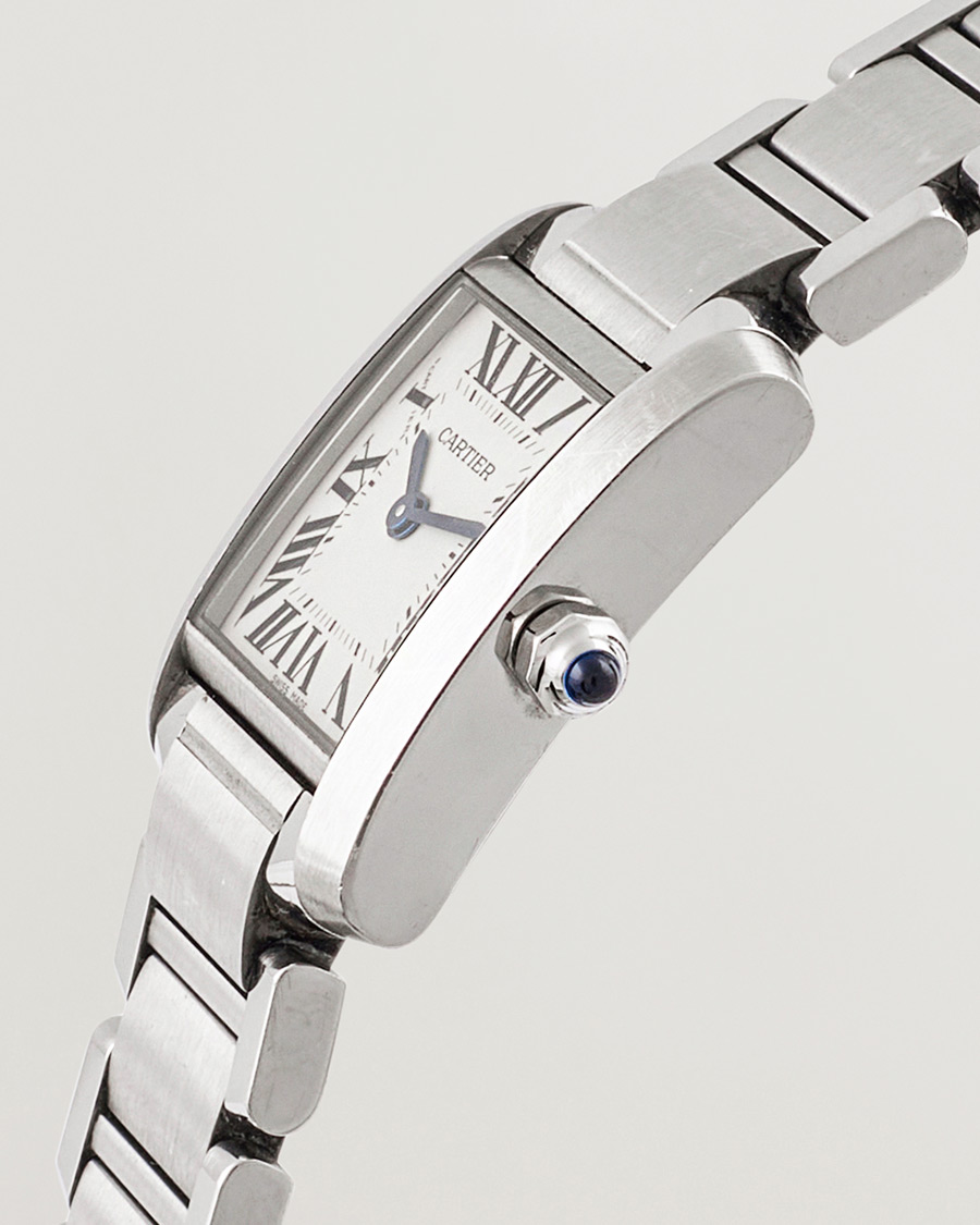 Herre | Cartier Pre-Owned Tank Française 2384 Silver | Cartier Pre-Owned | Tank Française 2384 Silver