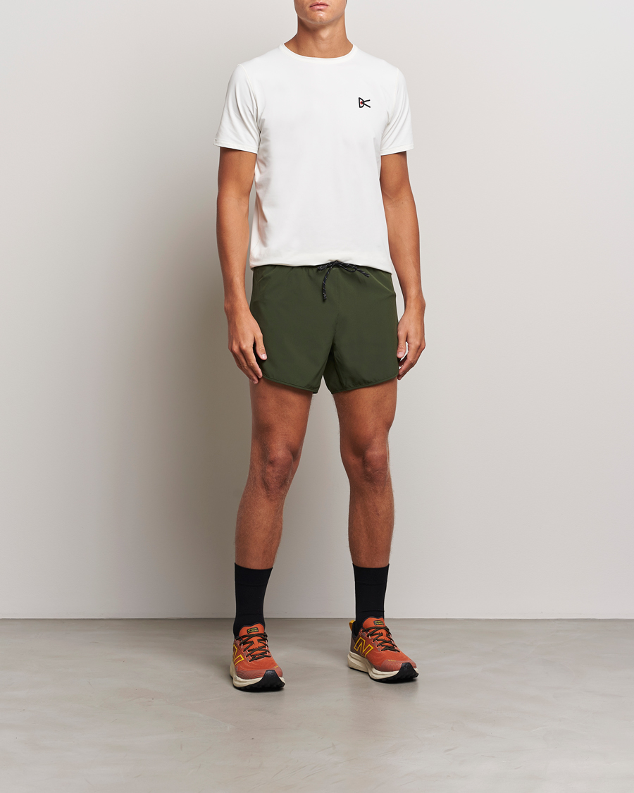 Herre | T-Shirts | District Vision | Lightweight Short Sleeve T-Shirt Lunar White
