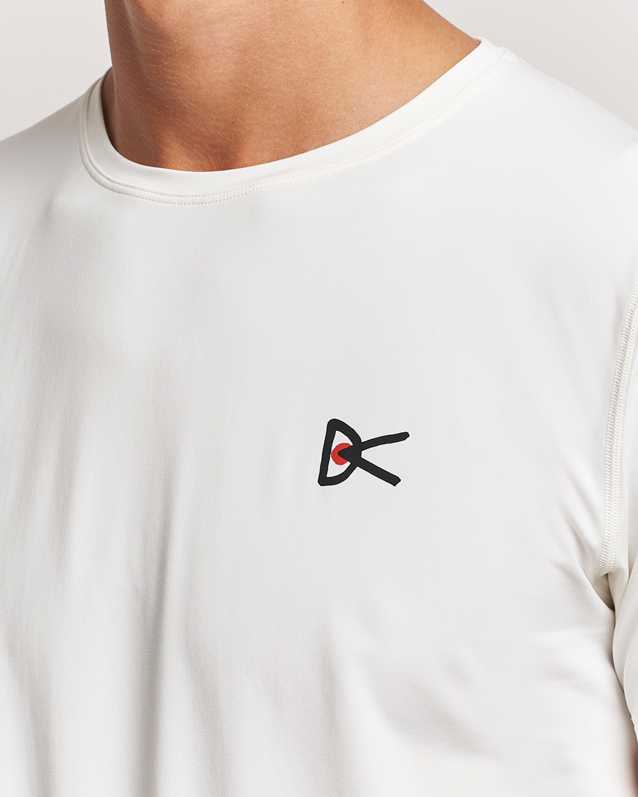 Herre | T-Shirts | District Vision | Lightweight Short Sleeve T-Shirt Lunar White
