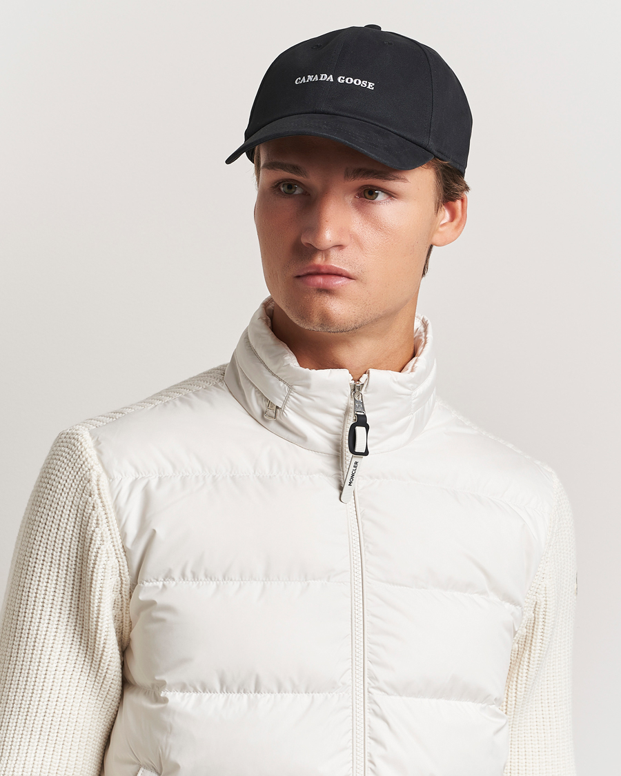 Herre | Canada Goose Weekend Cap Black | Canada Goose | Weekend Cap Black