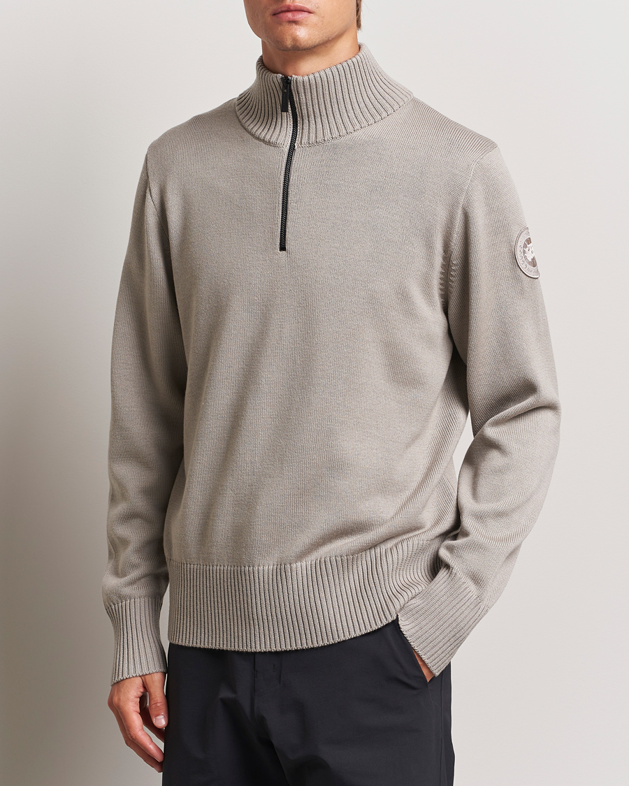 Herre | Trøjer | Canada Goose | Rosseau Half Zip Limestone