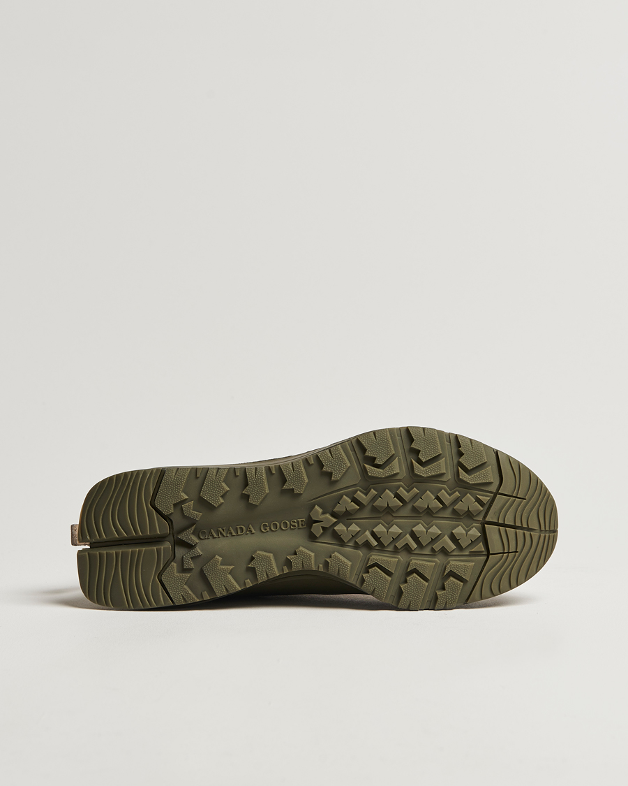 Herre | Canada Goose Glacier Trail Sneaker Tan/Military Green | Canada Goose | Glacier Trail Sneaker Tan/Military Green