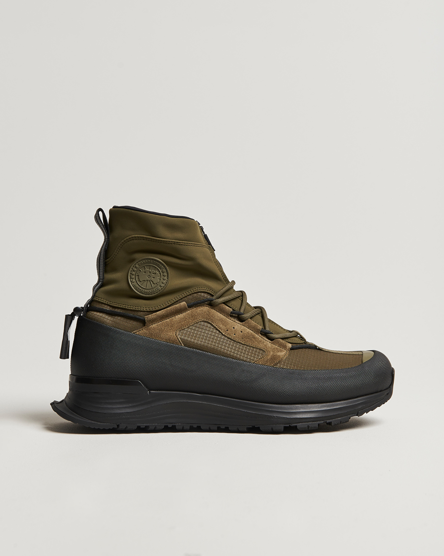 Herre | Canada Goose Glacier Trail Sneaker High Military Green | Canada Goose | Glacier Trail Sneaker High Military Green