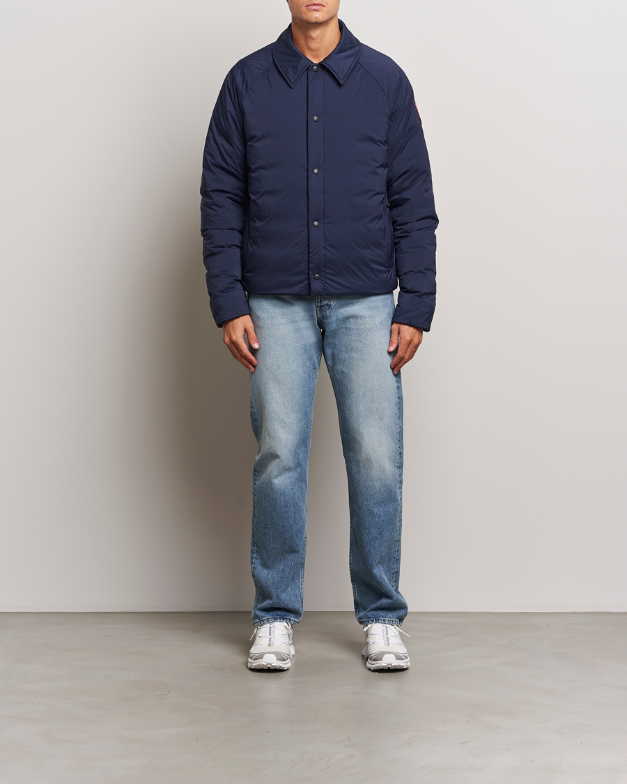 Herre | Jakker | Canada Goose | Lodge Coach Jacket Atlantic Navy