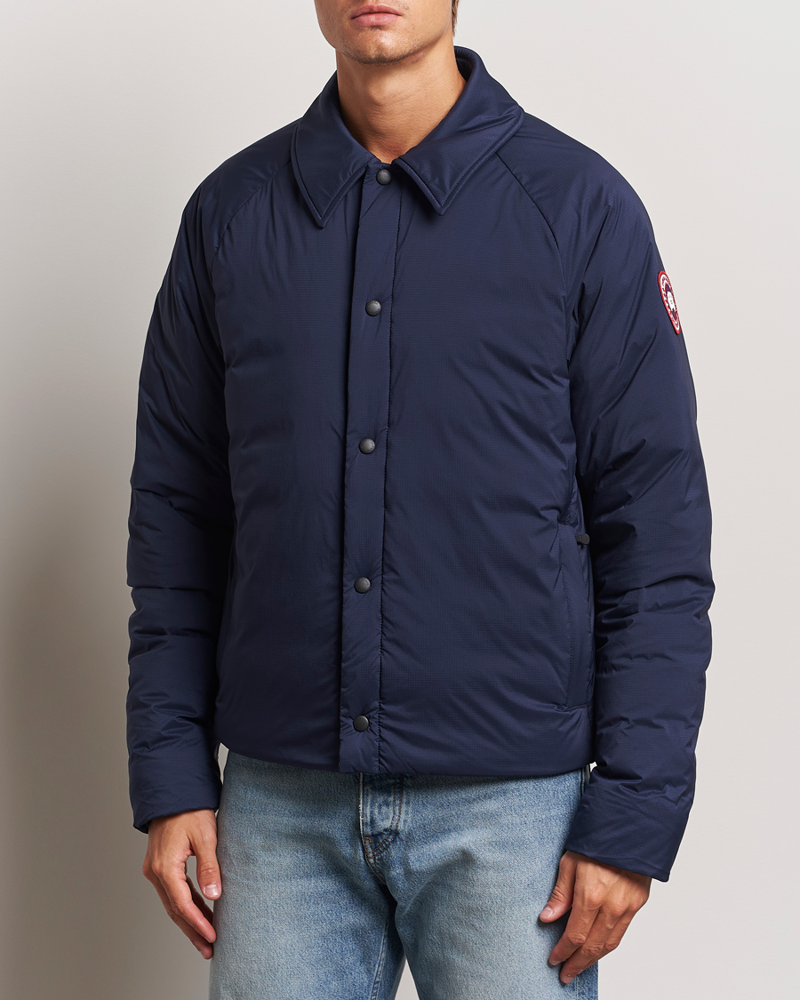 Herre | Jakker | Canada Goose | Lodge Coach Jacket Atlantic Navy