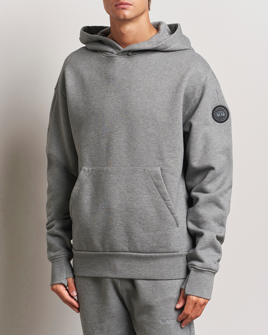 Herre | Trøjer | Canada Goose Black Label | Tobermory Heavyweight Hoody Stone Heather
