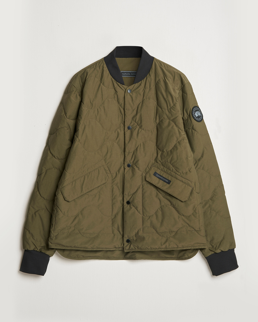 Herre | Jakker | Canada Goose Black Label | Boswell Reversible Jacket Military Green