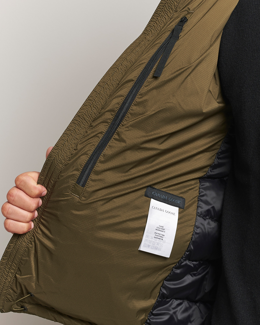 Herre | Jakker | Canada Goose Black Label | Lodge Hoody Military Green