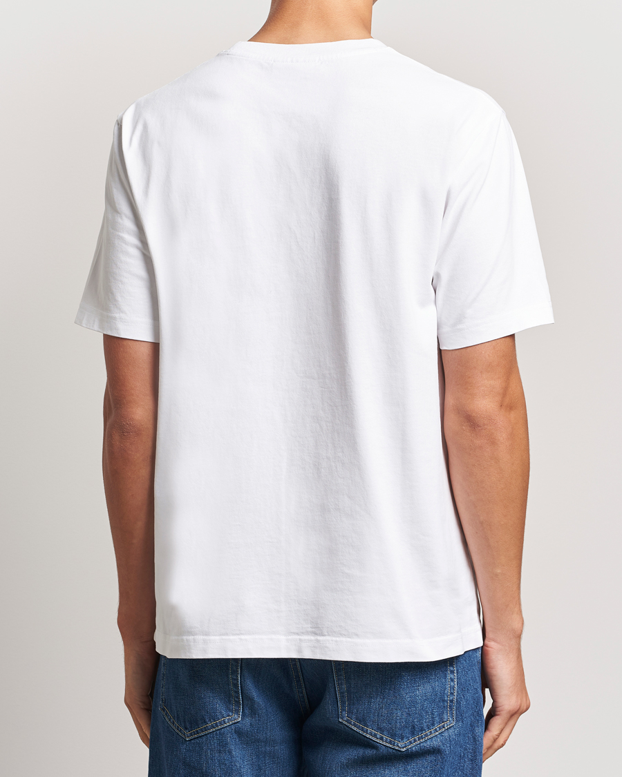 Herre | T-Shirts | Maison Kitsuné | Mini Handwriting T-shirt White