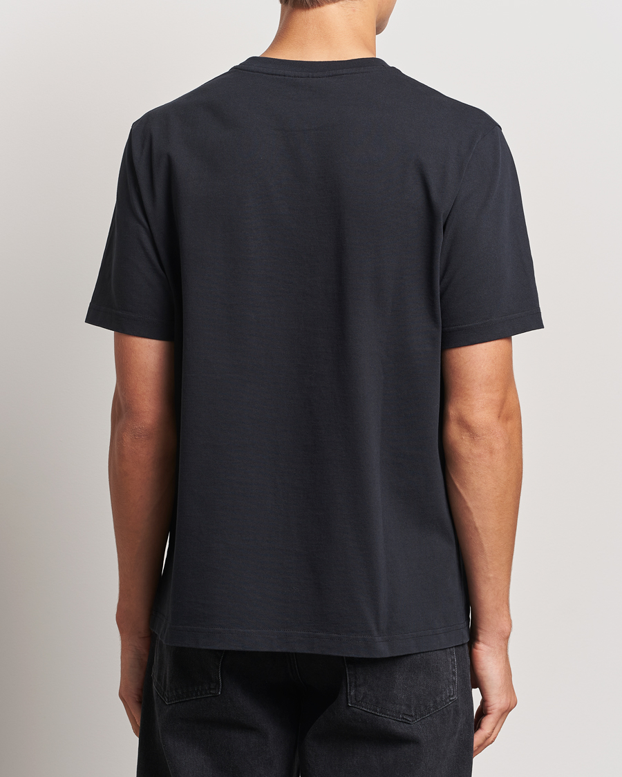 Herre | T-Shirts | Maison Kitsuné | Mini Handwriting T-shirt Black