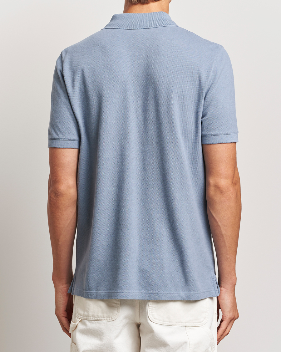 Herre | Polotrøjer | Maison Kitsuné | Fox Head Polo Moonlight Blue