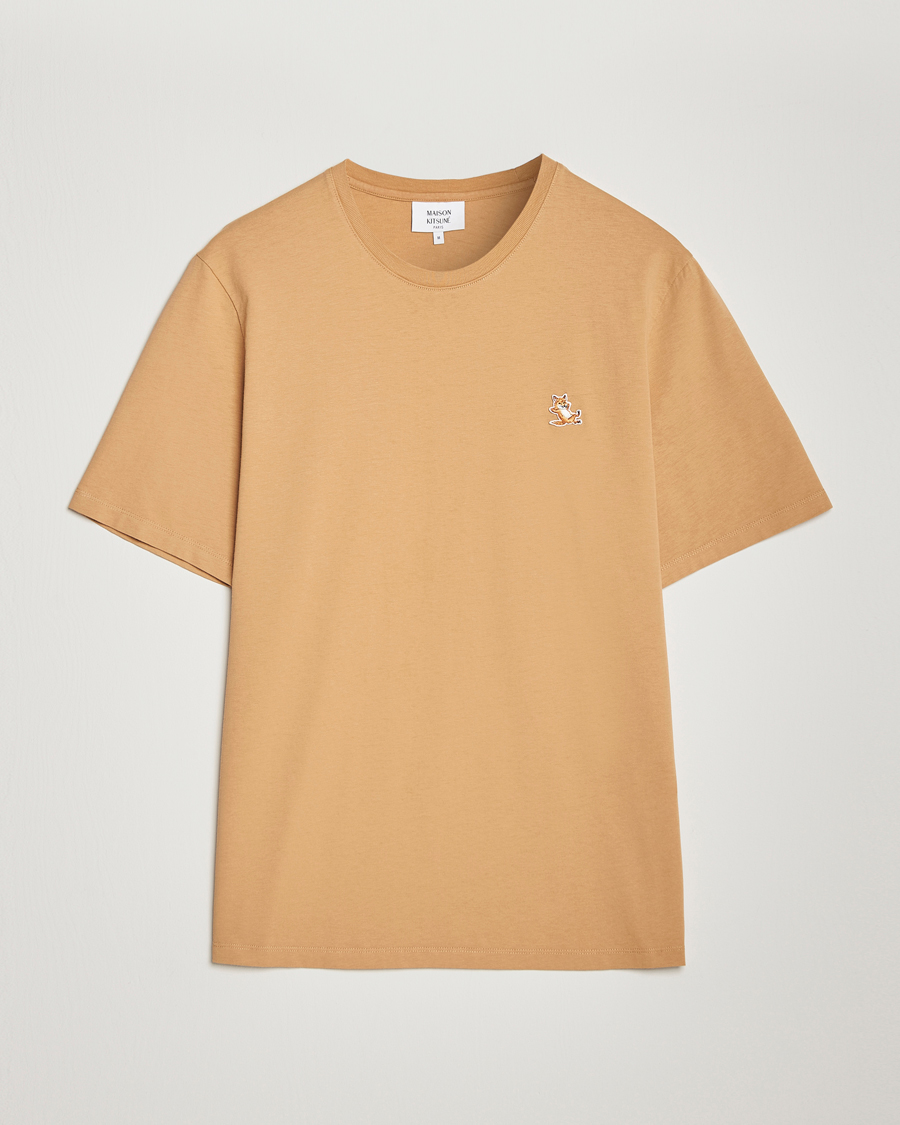 Herre | T-Shirts | Maison Kitsuné | Chillax Fox T-Shirt Chamomile Beige
