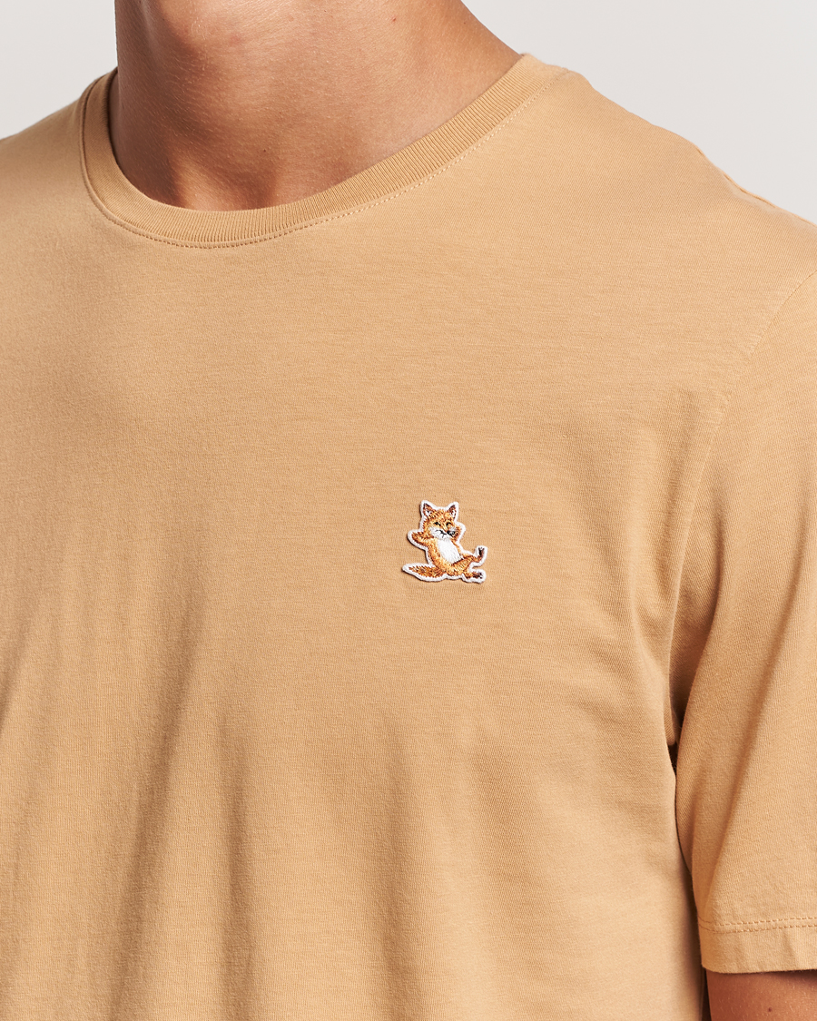 Herre | T-Shirts | Maison Kitsuné | Chillax Fox T-Shirt Chamomile Beige