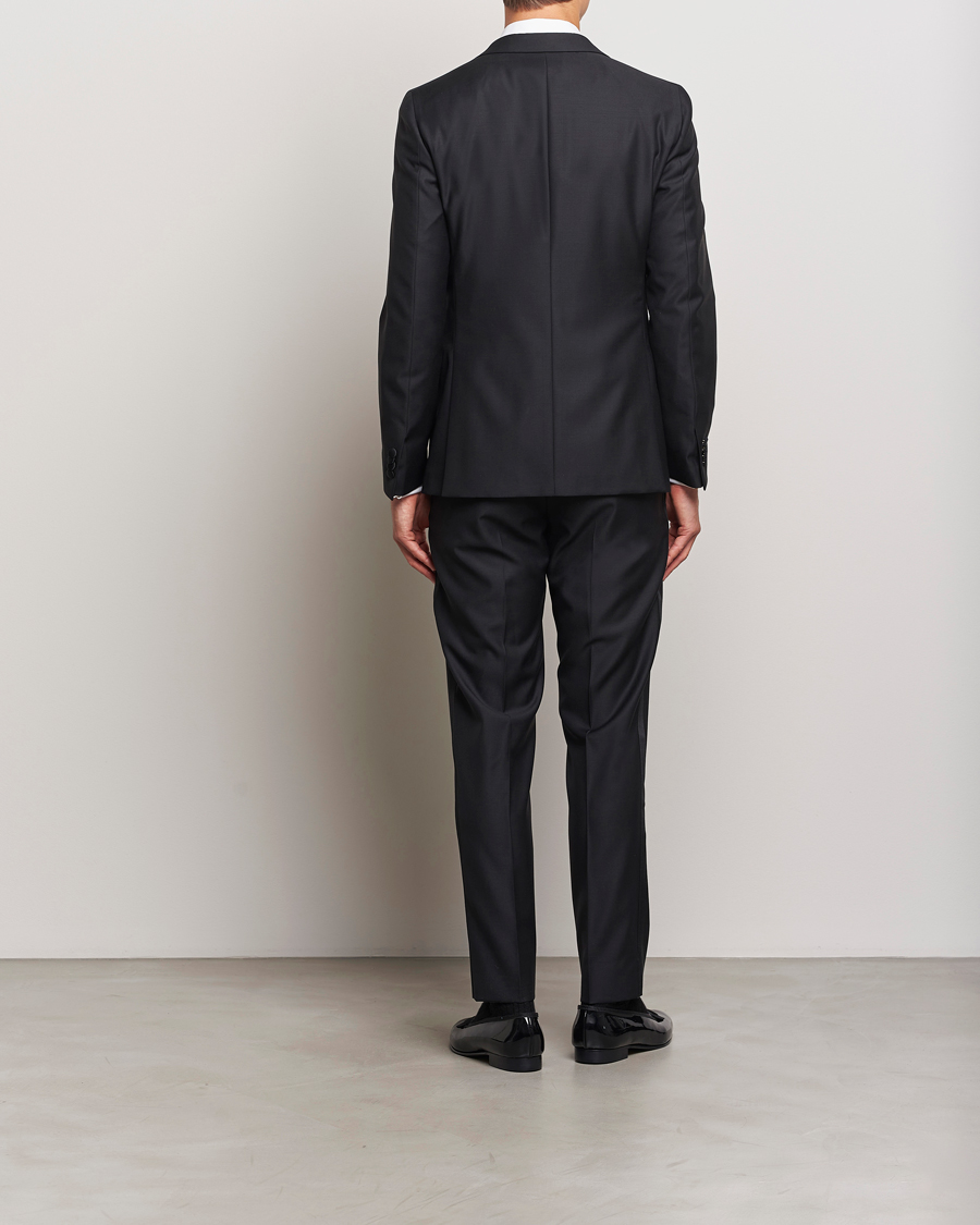 Herre | Jakkesæt | Boglioli | Milano Single Breasted Tuxedo Black