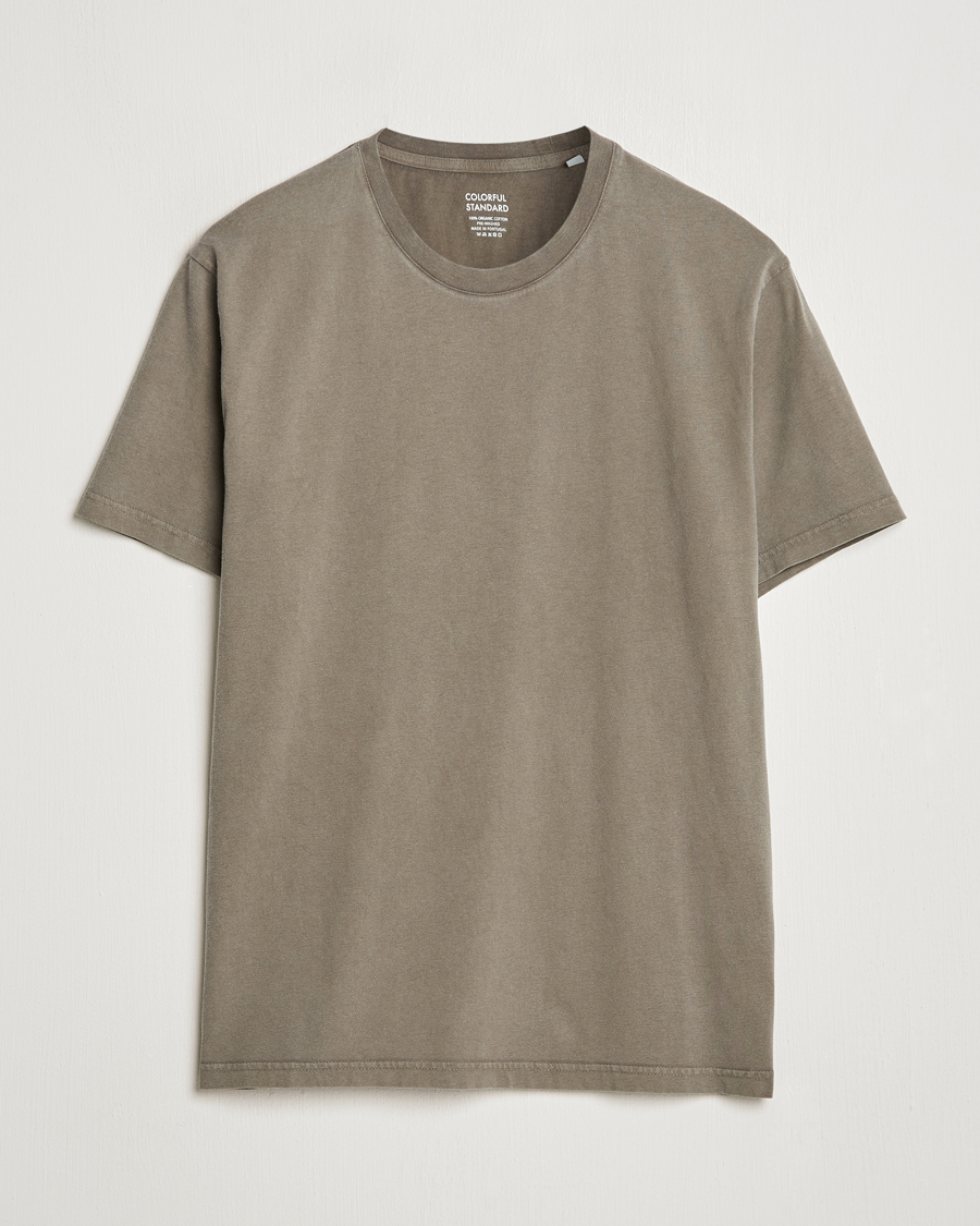 Herre | T-Shirts | Colorful Standard | Classic Organic T-Shirt Misty Brown