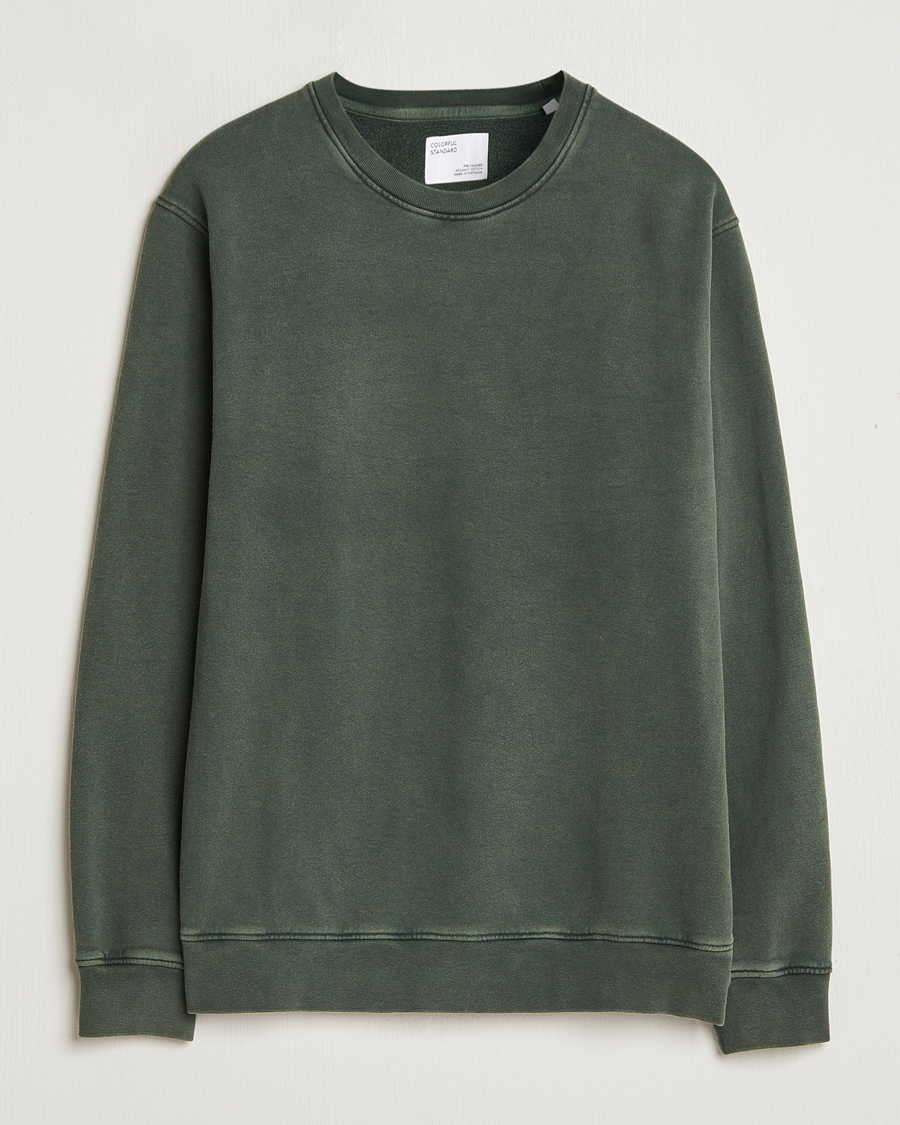 Herre | Trøjer | Colorful Standard | Classic Organic Crew Neck Sweat Midnight Forest